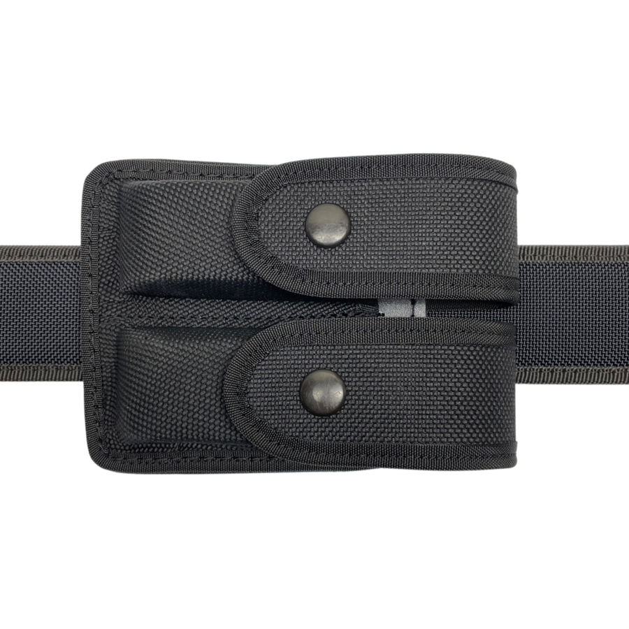 Large Closed Top Nylon Magazine Pouch - Universal Double Stacked Mags-Perfect Fit-911 Duty Gear USA