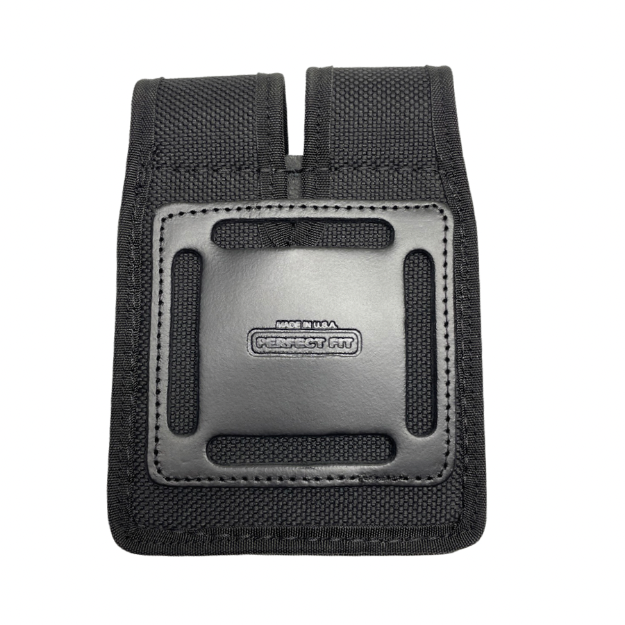 Large Closed Top Nylon Magazine Pouch - Universal Double Stacked Mags-Perfect Fit-911 Duty Gear USA
