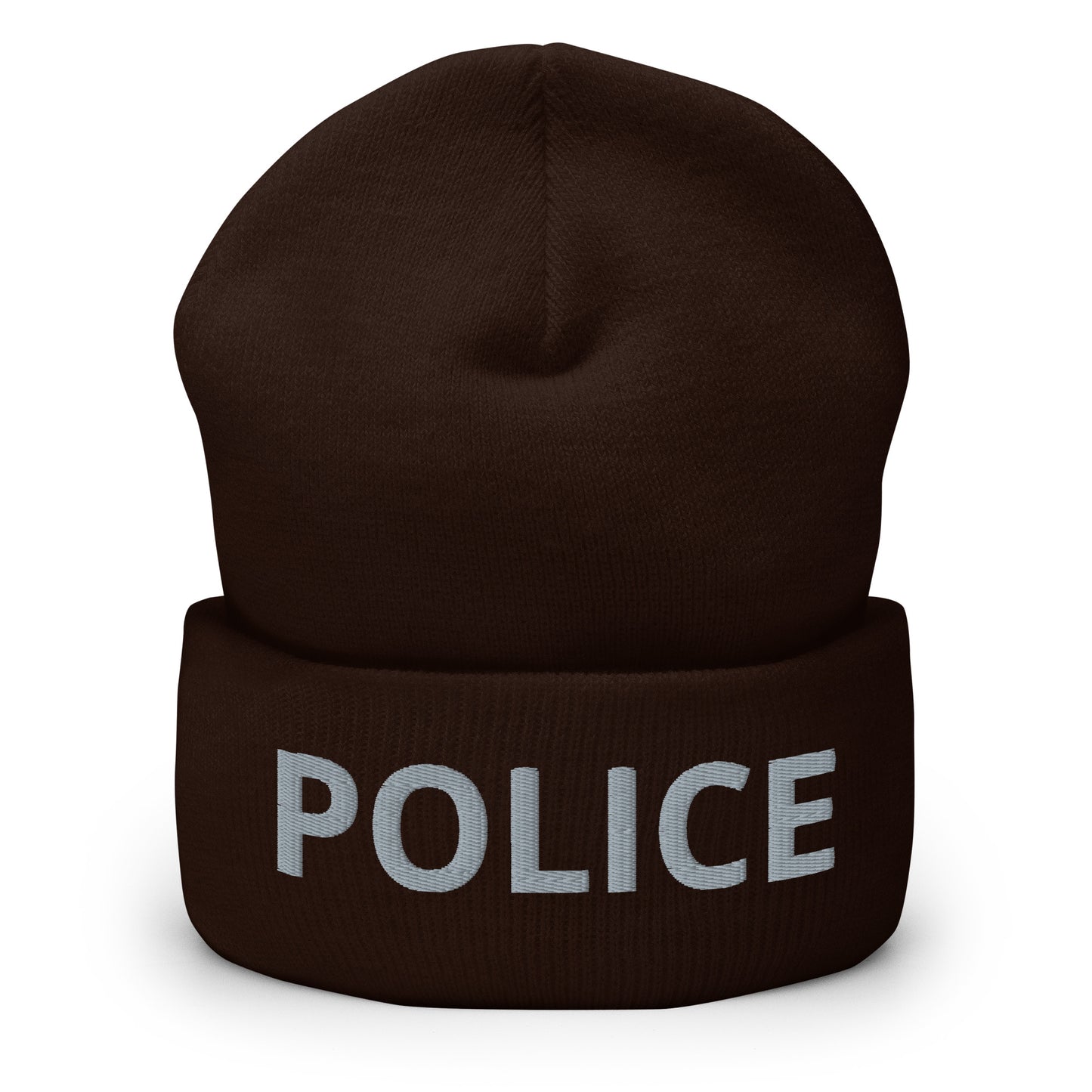 Embroidered Police Duty Cuffed Yupoong Beanie-911 Duty Gear USA-911 Duty Gear USA