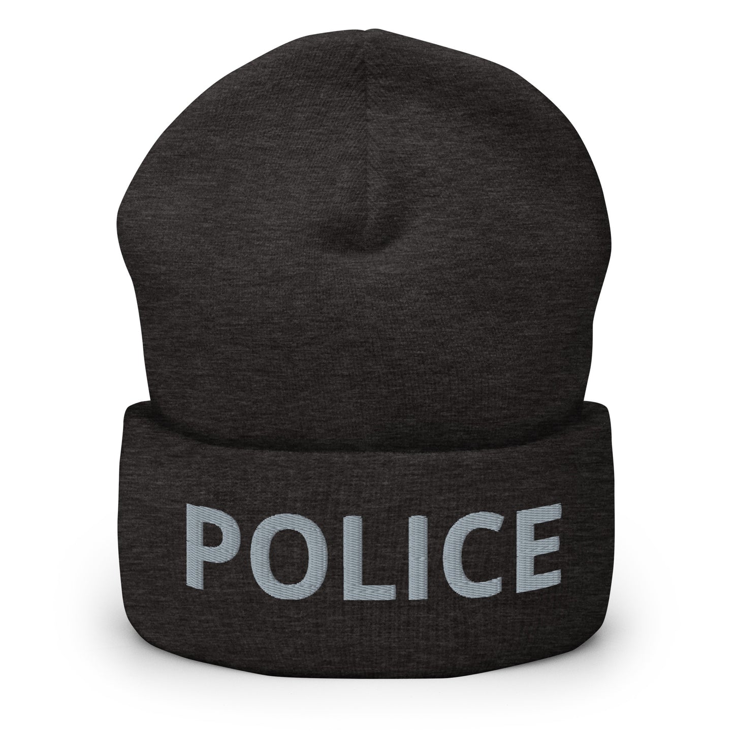 Embroidered Police Duty Cuffed Yupoong Beanie-911 Duty Gear USA-911 Duty Gear USA