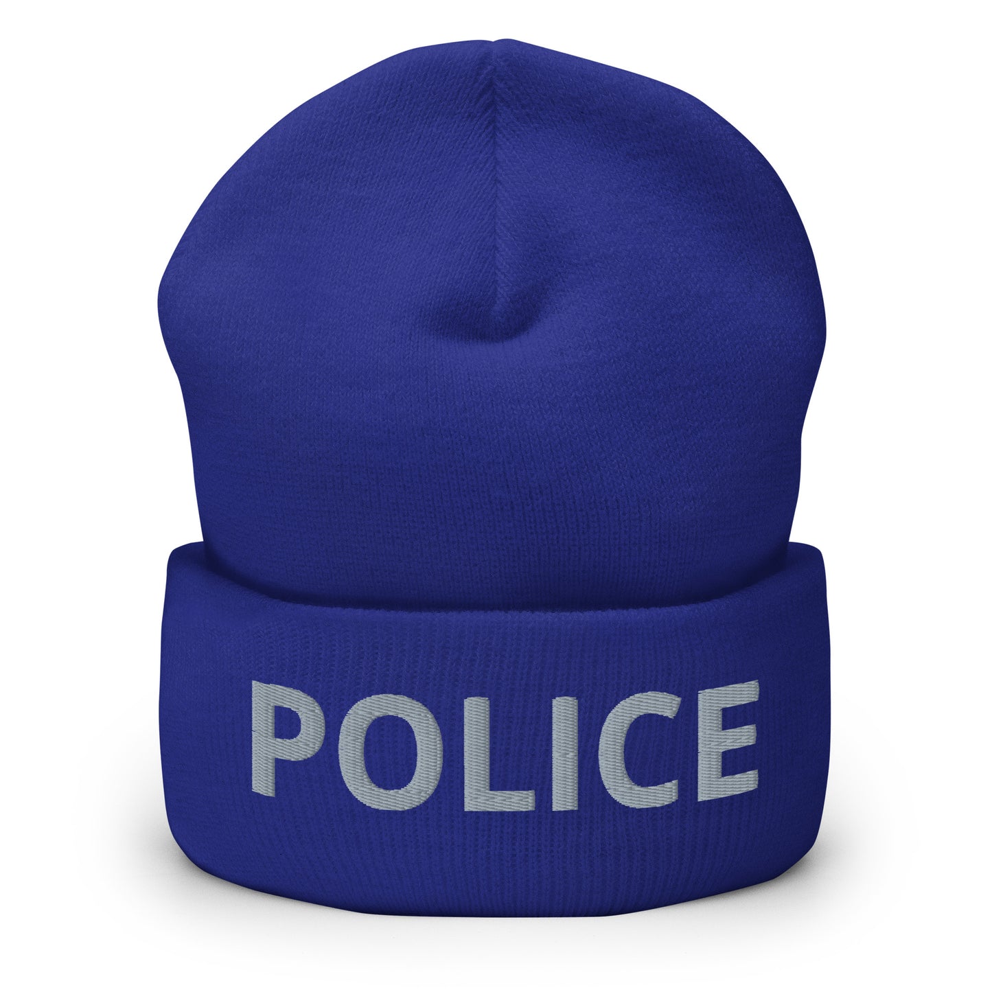 Embroidered Police Duty Cuffed Yupoong Beanie-911 Duty Gear USA-911 Duty Gear USA