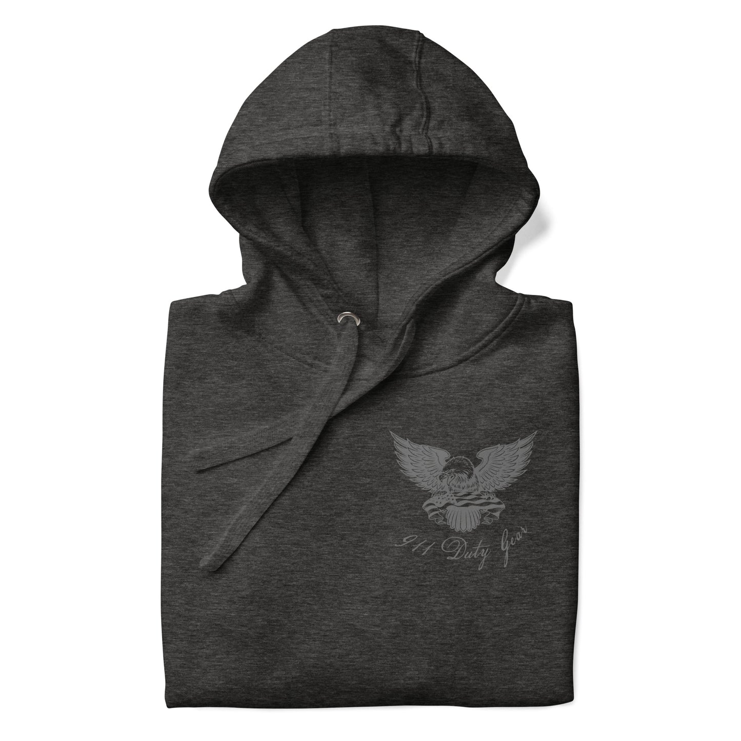 911 USA Eagle Holding Flag Hoodie-911 Duty Gear USA-911 Duty Gear USA
