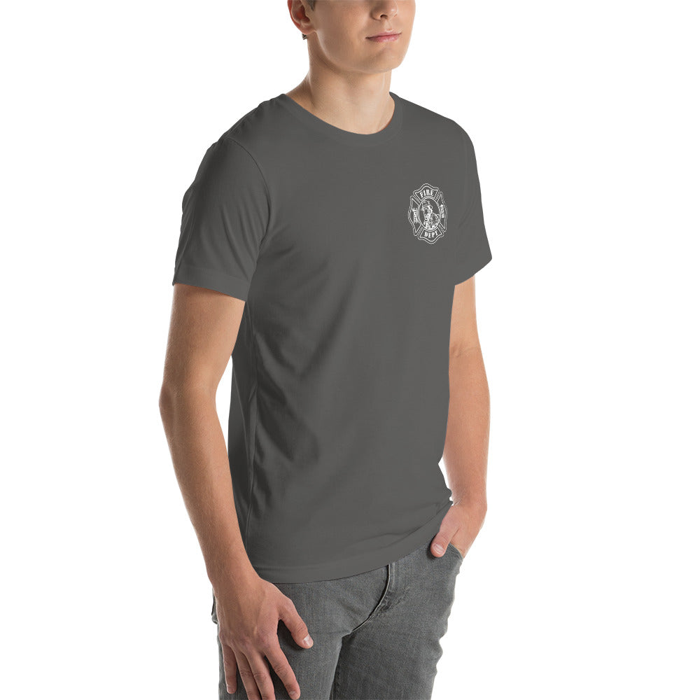 Maltese Cross Fire Department American Premium Tee-911 Duty Gear USA-911 Duty Gear USA