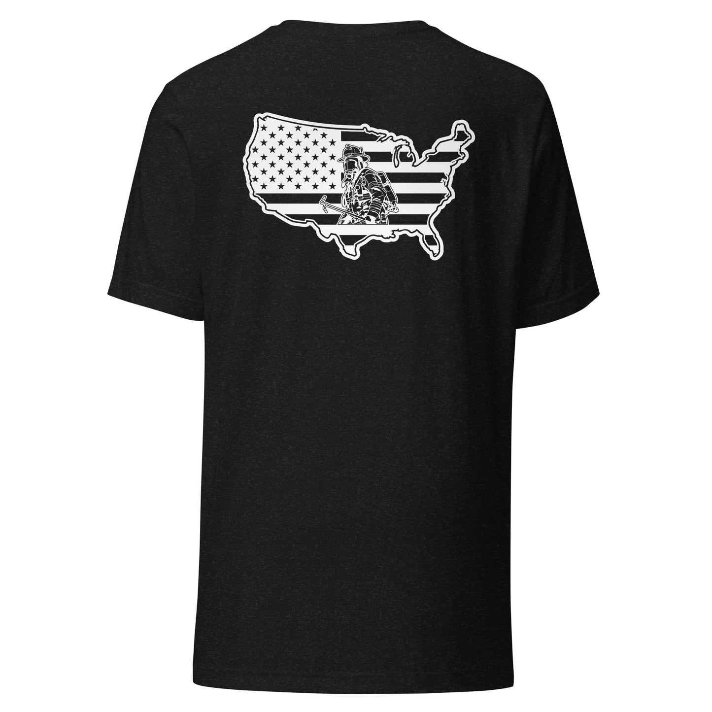 God Bless our Firefighters American Premium Tee-911 Duty Gear USA-911 Duty Gear USA