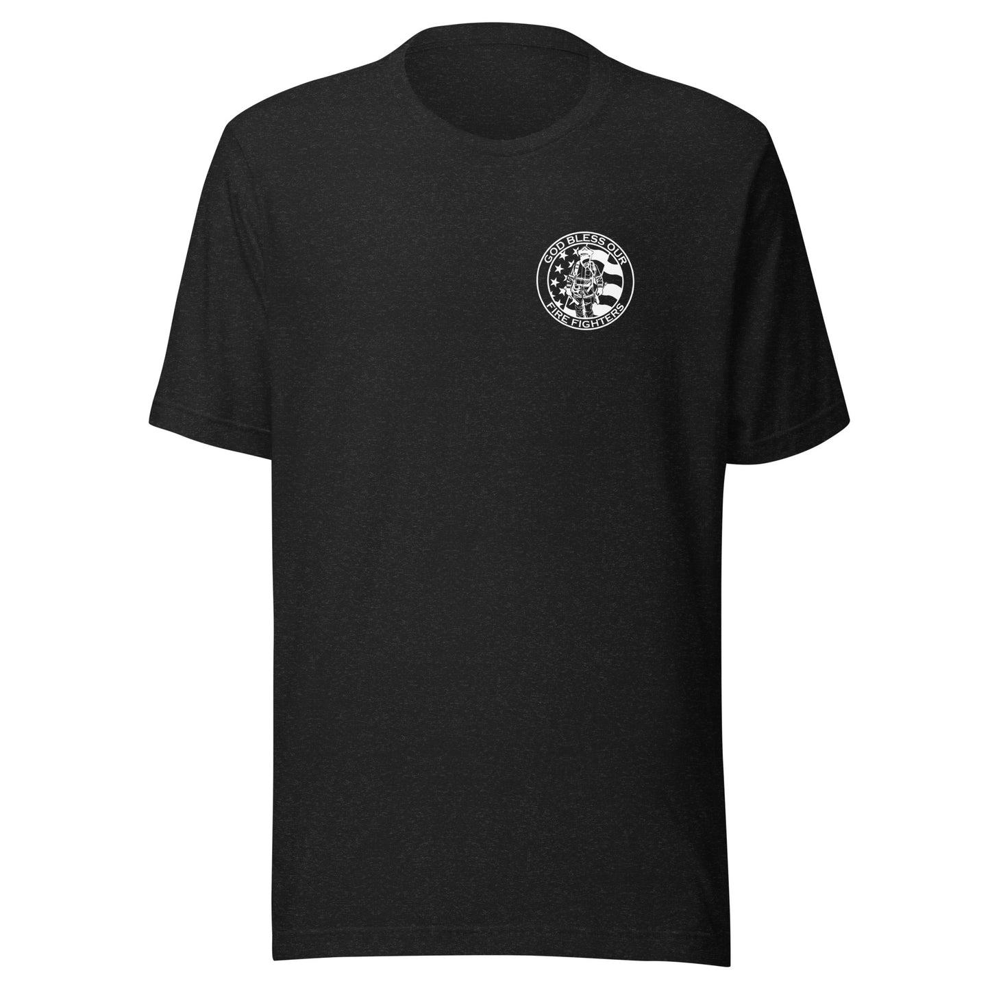 God Bless our Firefighters American Premium Tee-911 Duty Gear USA-911 Duty Gear USA
