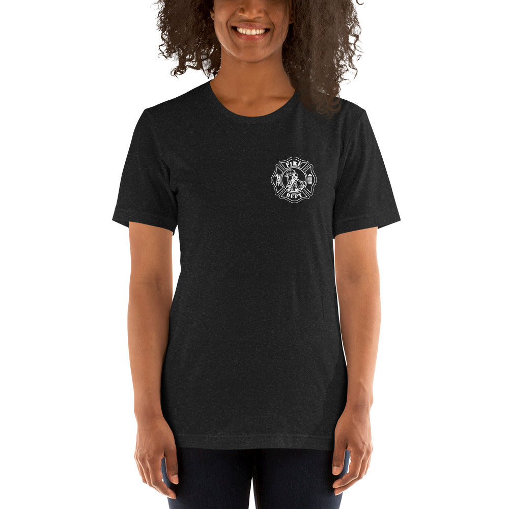 Maltese Cross Fire Department American Premium Tee-911 Duty Gear USA-911 Duty Gear USA