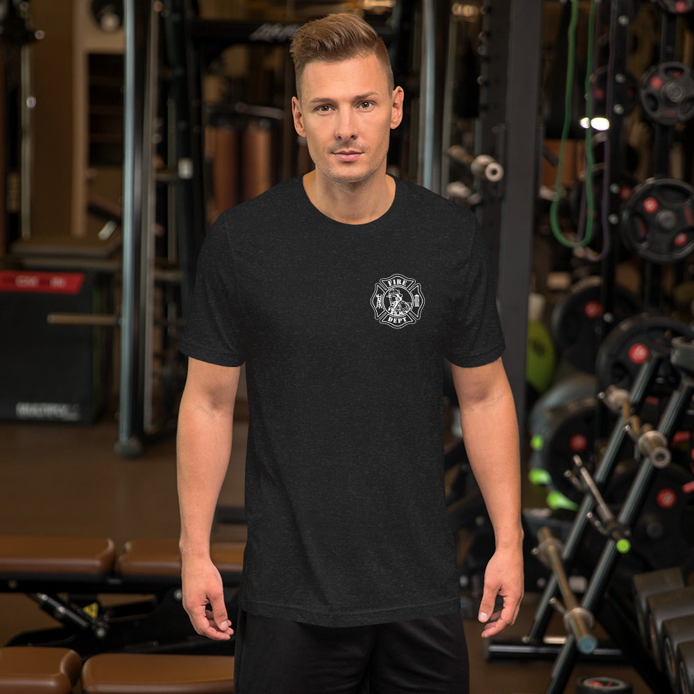 Maltese Cross Fire Department American Premium Tee-911 Duty Gear USA-911 Duty Gear USA