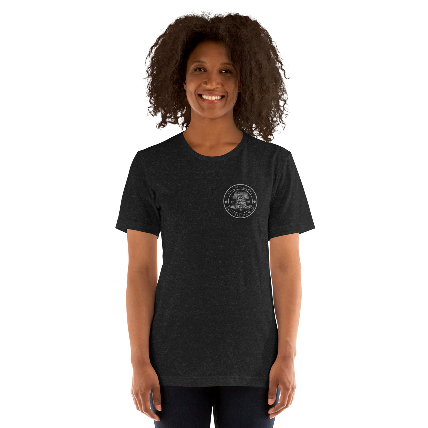 Give Me Liberty - Dont Tread On Me Premium Tee Shirt-911 Duty Gear USA-911 Duty Gear USA