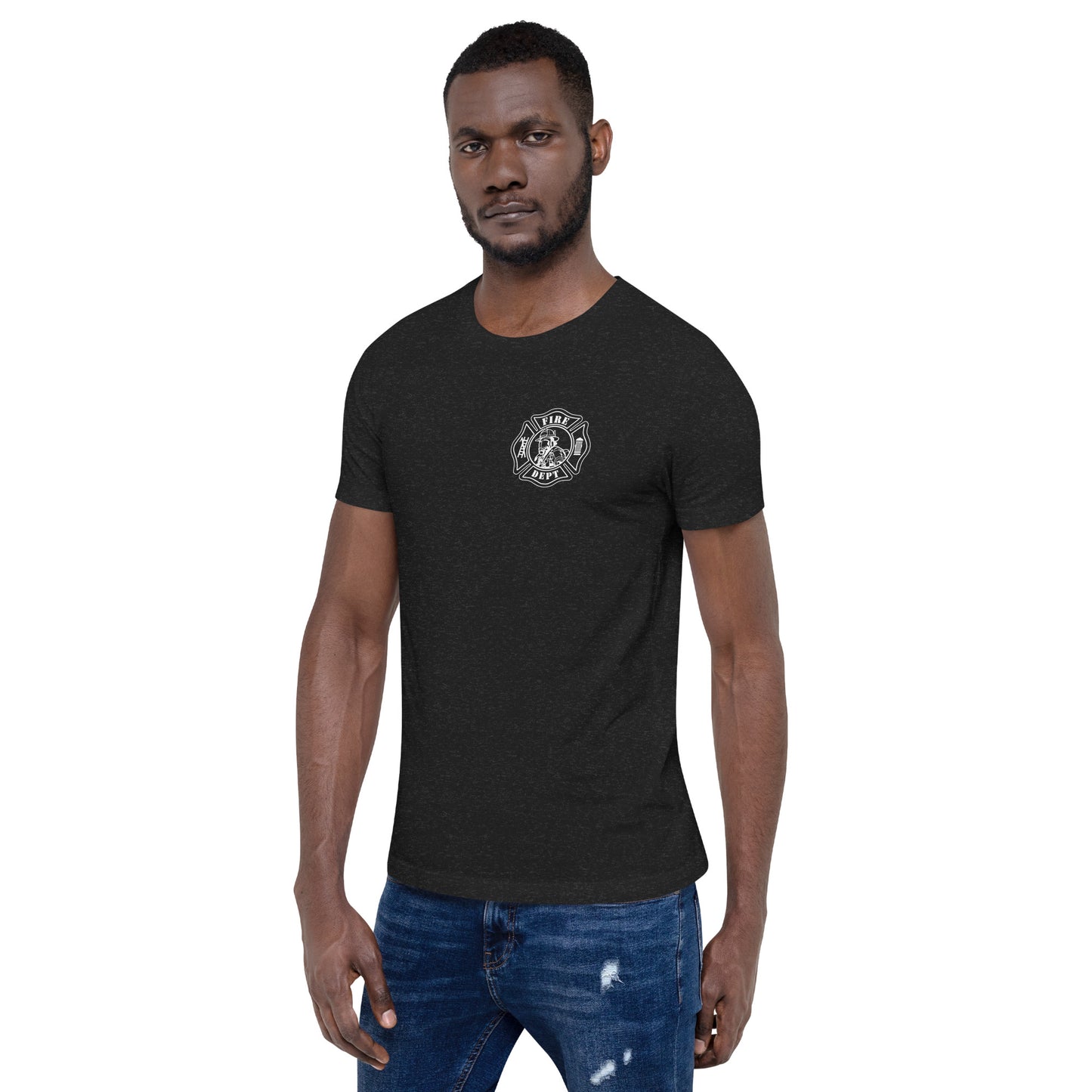 Maltese Cross Fire Department American Premium Tee-911 Duty Gear USA-911 Duty Gear USA