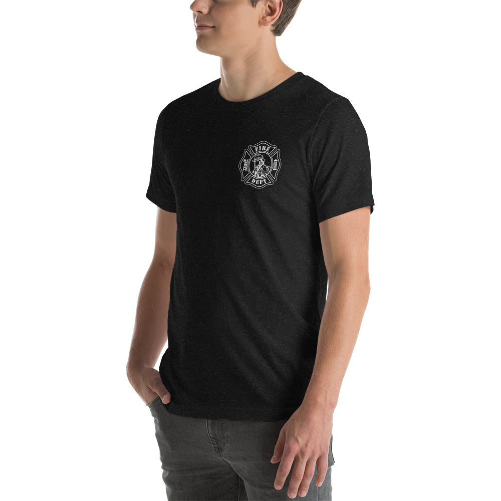 Maltese Cross Fire Department American Premium Tee-911 Duty Gear USA-911 Duty Gear USA