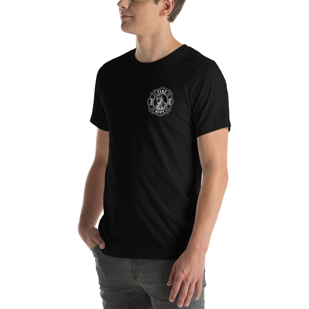 Maltese Cross Fire Department American Premium Tee-911 Duty Gear USA-911 Duty Gear USA