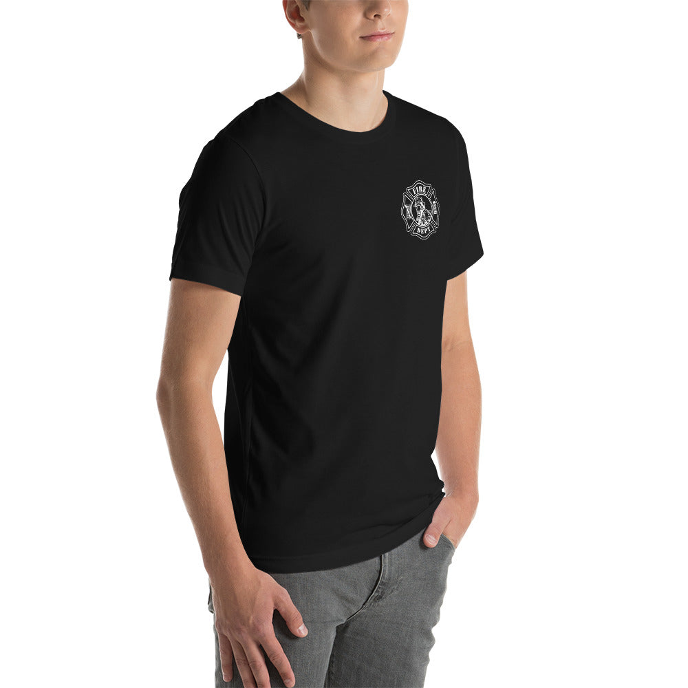 Maltese Cross Fire Department American Premium Tee-911 Duty Gear USA-911 Duty Gear USA
