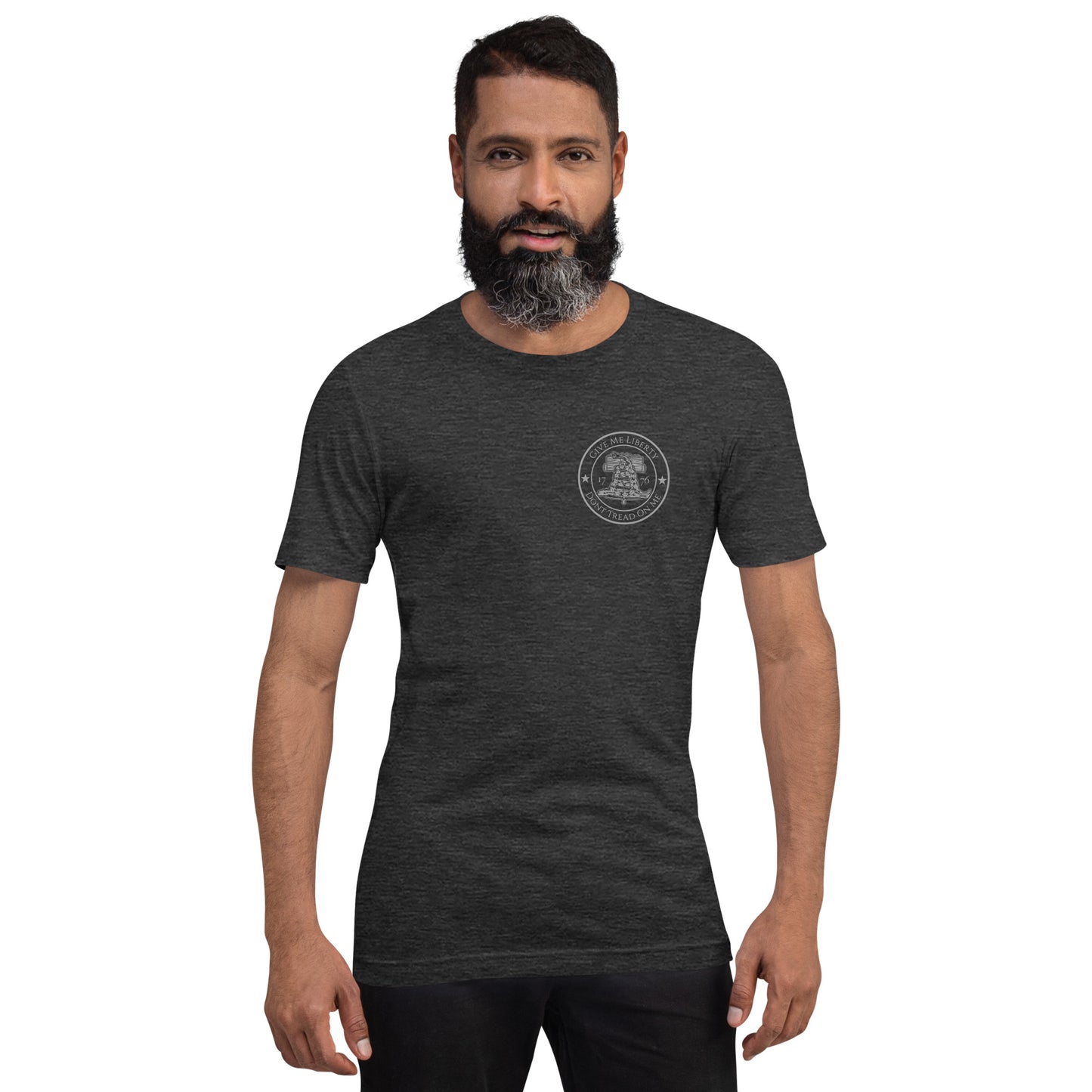 Give Me Liberty - Dont Tread On Me Premium Tee Shirt-911 Duty Gear USA-911 Duty Gear USA