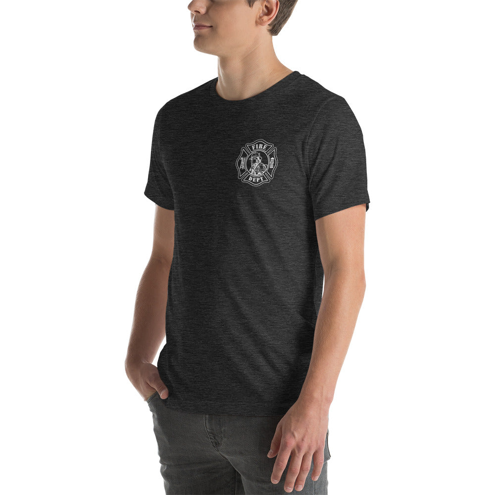 Maltese Cross Fire Department American Premium Tee-911 Duty Gear USA-911 Duty Gear USA