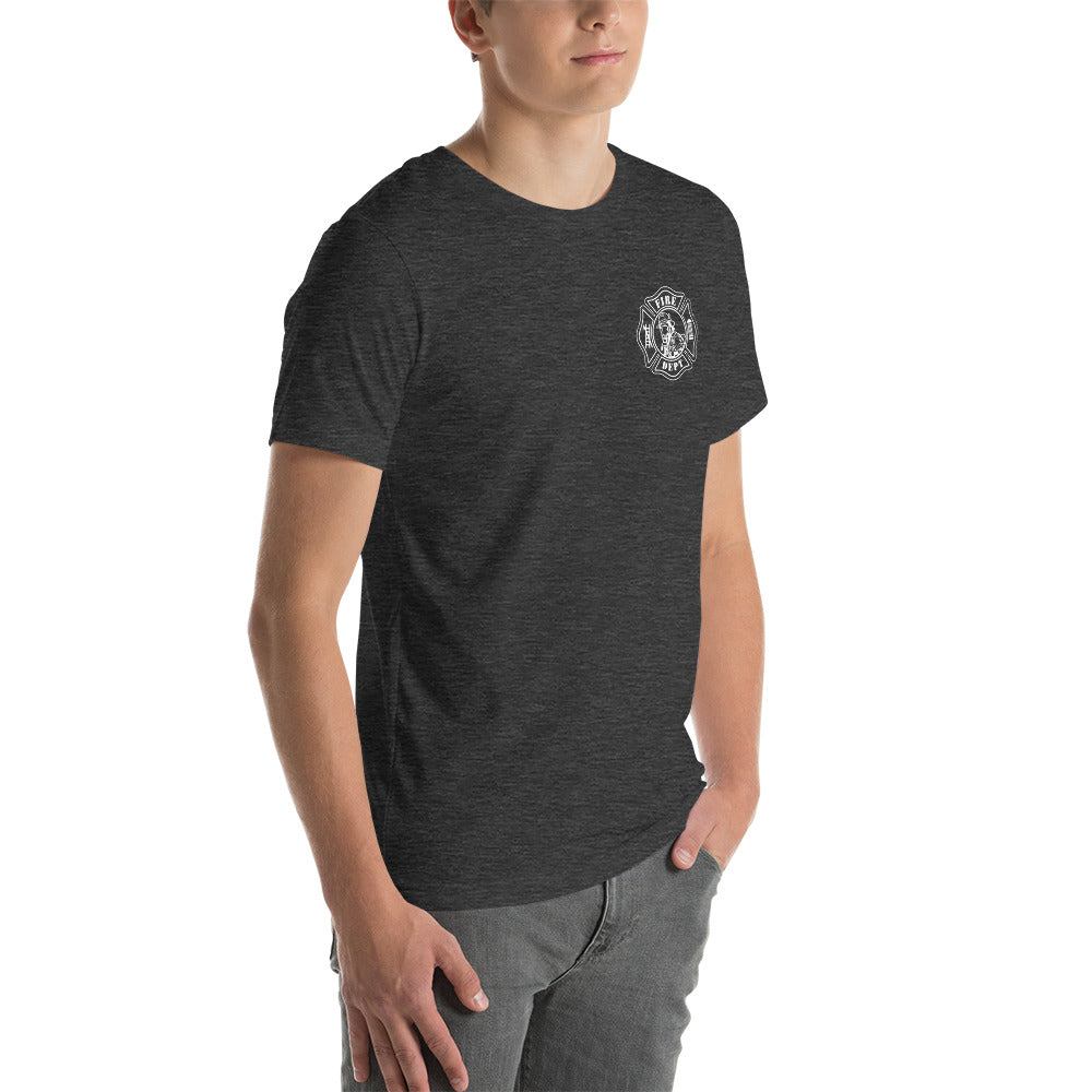 Maltese Cross Fire Department American Premium Tee-911 Duty Gear USA-911 Duty Gear USA