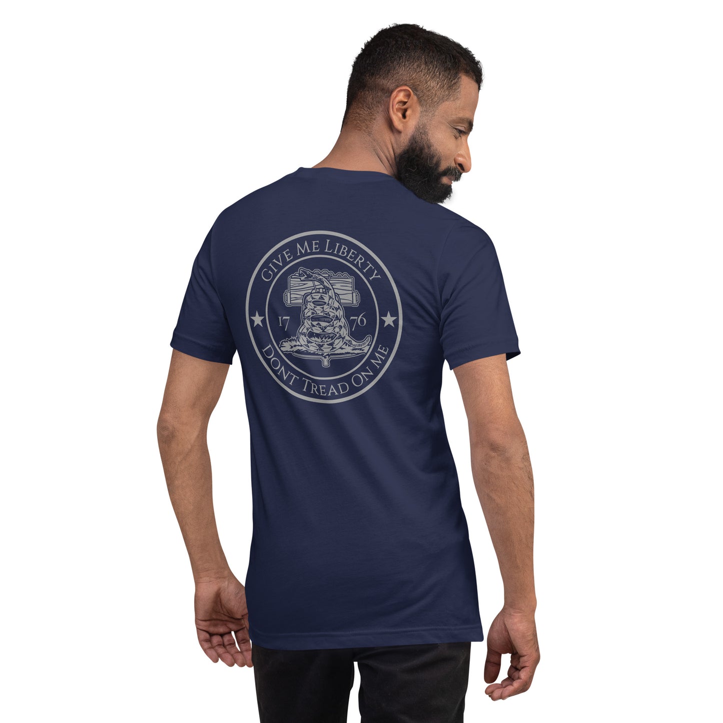 Give Me Liberty - Dont Tread On Me Premium Tee Shirt-911 Duty Gear USA-911 Duty Gear USA