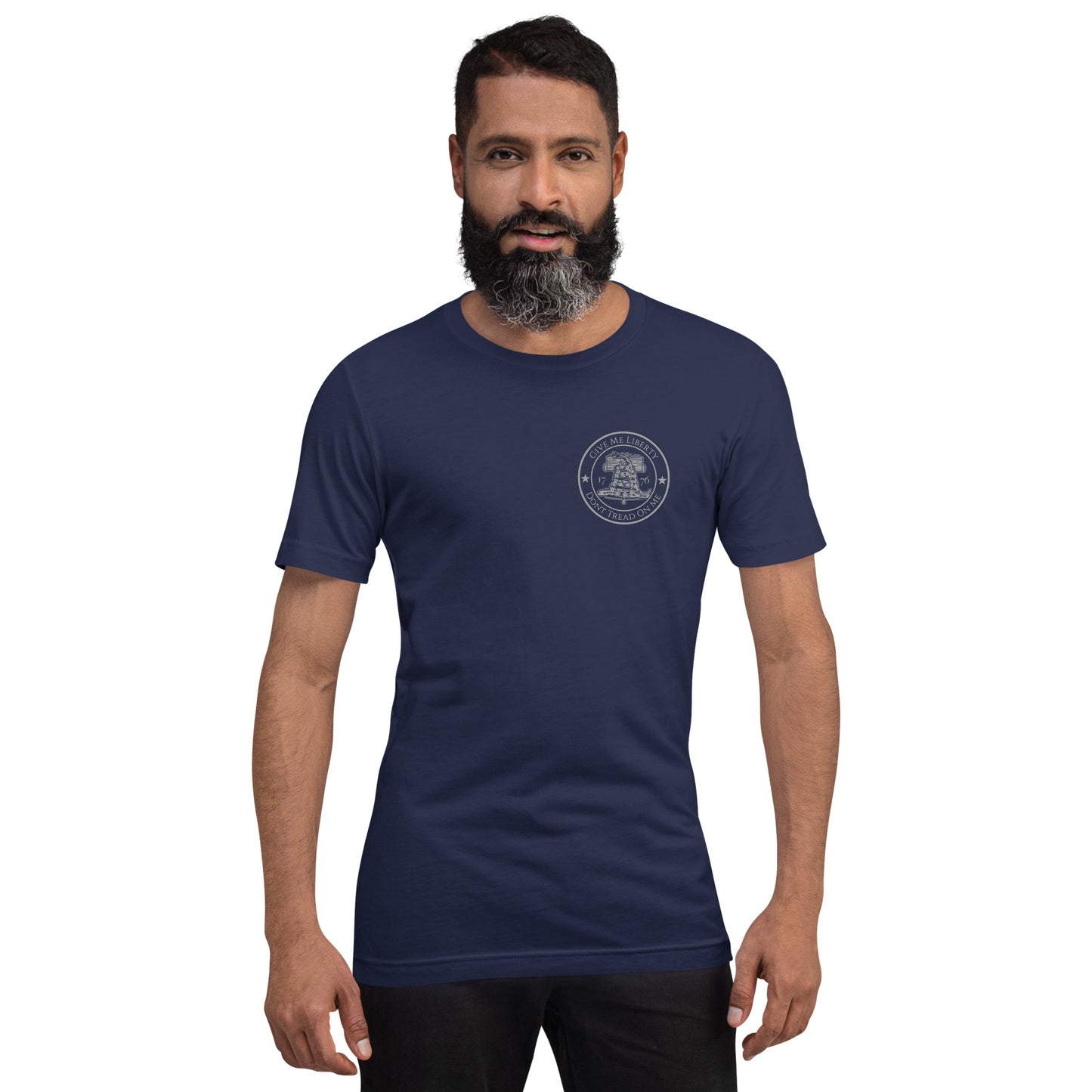 Give Me Liberty - Dont Tread On Me Premium Tee Shirt-911 Duty Gear USA-911 Duty Gear USA