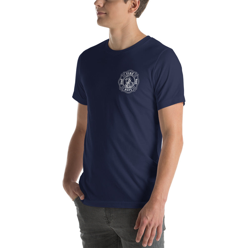 Maltese Cross Fire Department American Premium Tee-911 Duty Gear USA-911 Duty Gear USA