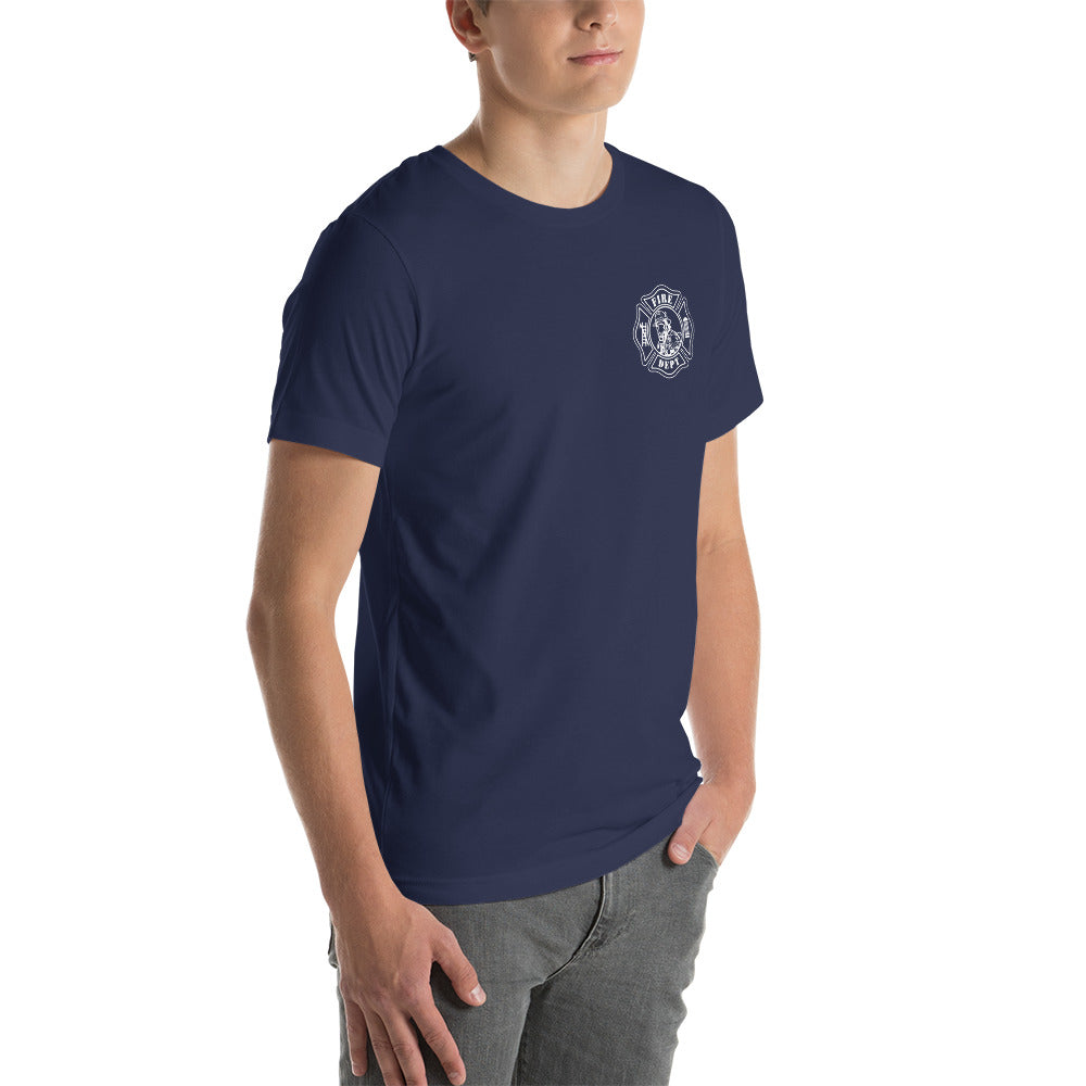 Maltese Cross Fire Department American Premium Tee-911 Duty Gear USA-911 Duty Gear USA