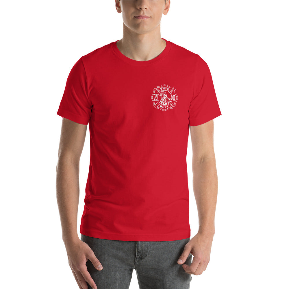Maltese Cross Fire Department American Premium Tee-911 Duty Gear USA-911 Duty Gear USA