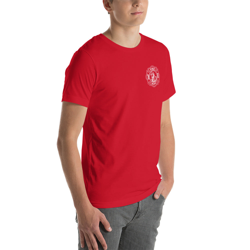 Maltese Cross Fire Department American Premium Tee-911 Duty Gear USA-911 Duty Gear USA