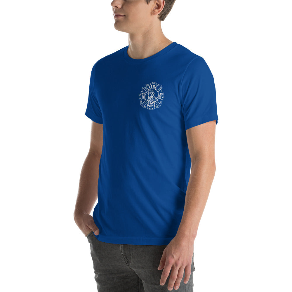 Maltese Cross Fire Department American Premium Tee-911 Duty Gear USA-911 Duty Gear USA