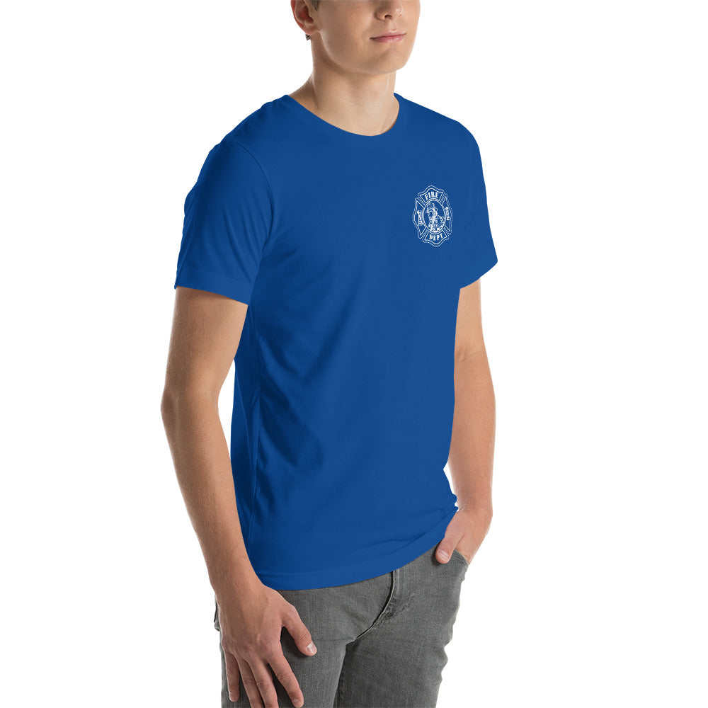 Maltese Cross Fire Department American Premium Tee-911 Duty Gear USA-911 Duty Gear USA