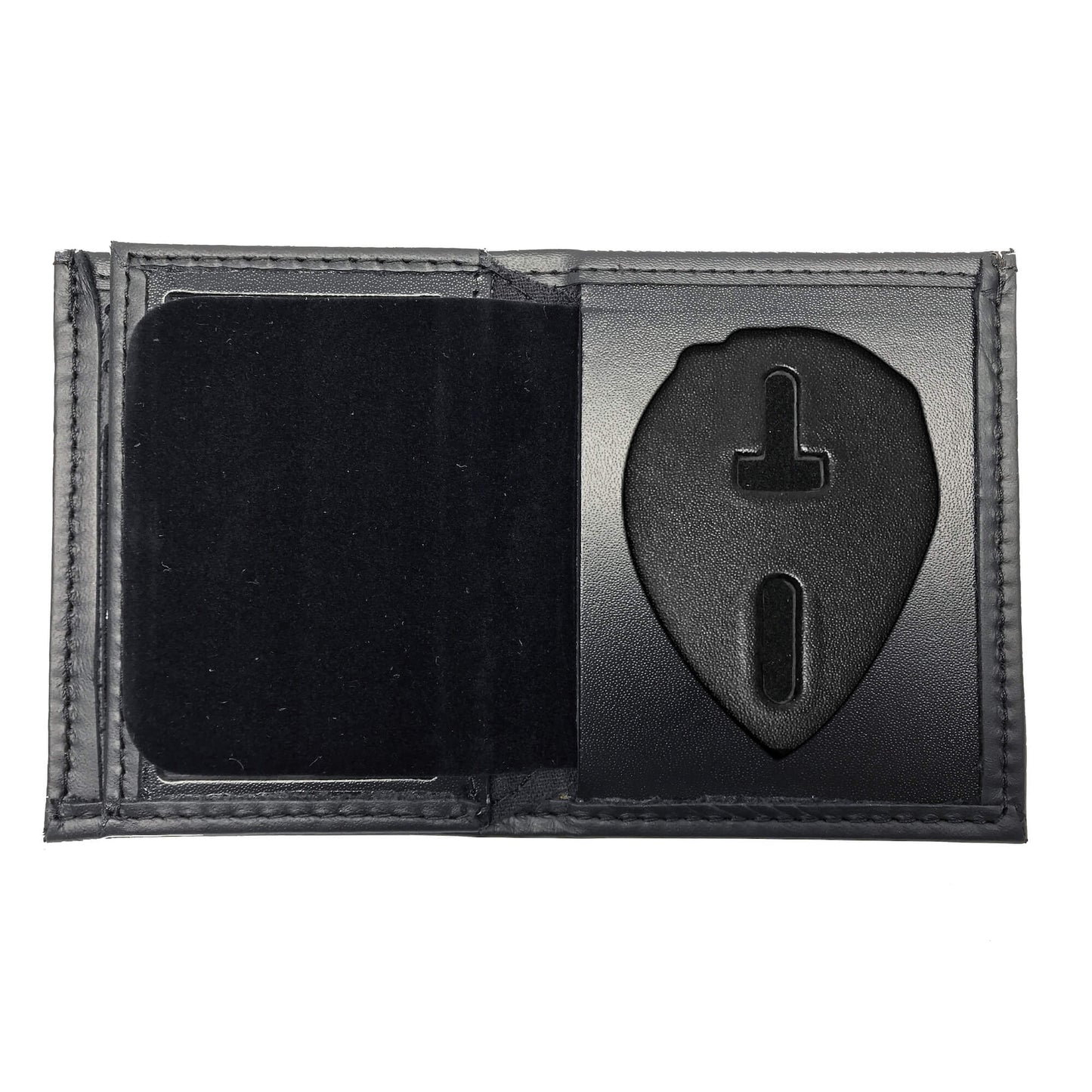 Charlotte-Mecklenburg Police Officer Bifold Hidden Badge Wallet-Perfect Fit-911 Duty Gear USA