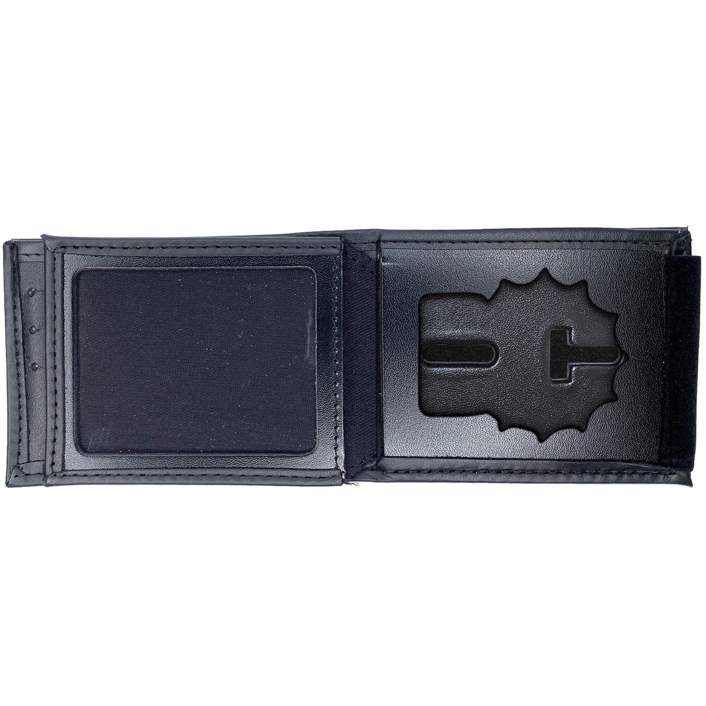 New York Police Department (NYPD) Detective Horizontal Bifold Hidden Badge Wallet-Perfect Fit-911 Duty Gear USA