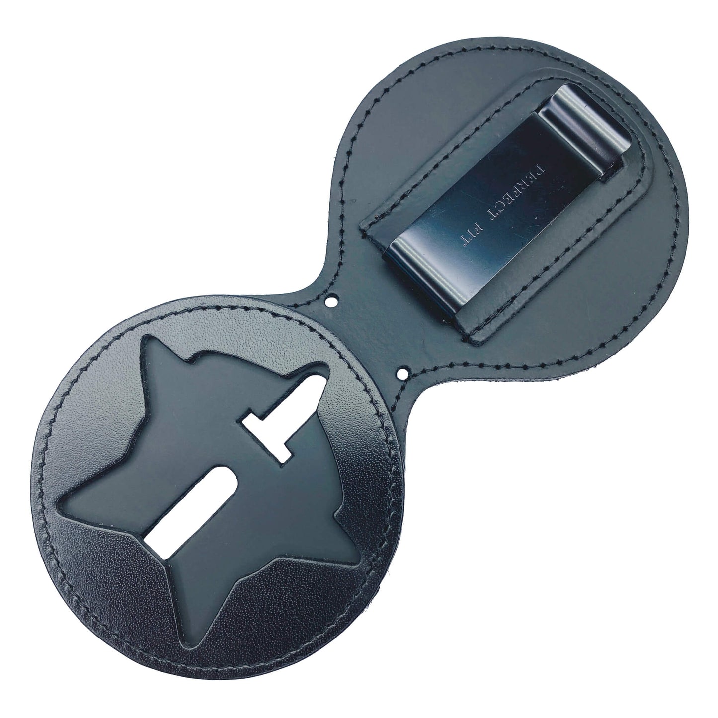 Chicago Police Department - Police Officer Badge Belt Holder & Neck Chain-Perfect Fit-911 Duty Gear USA