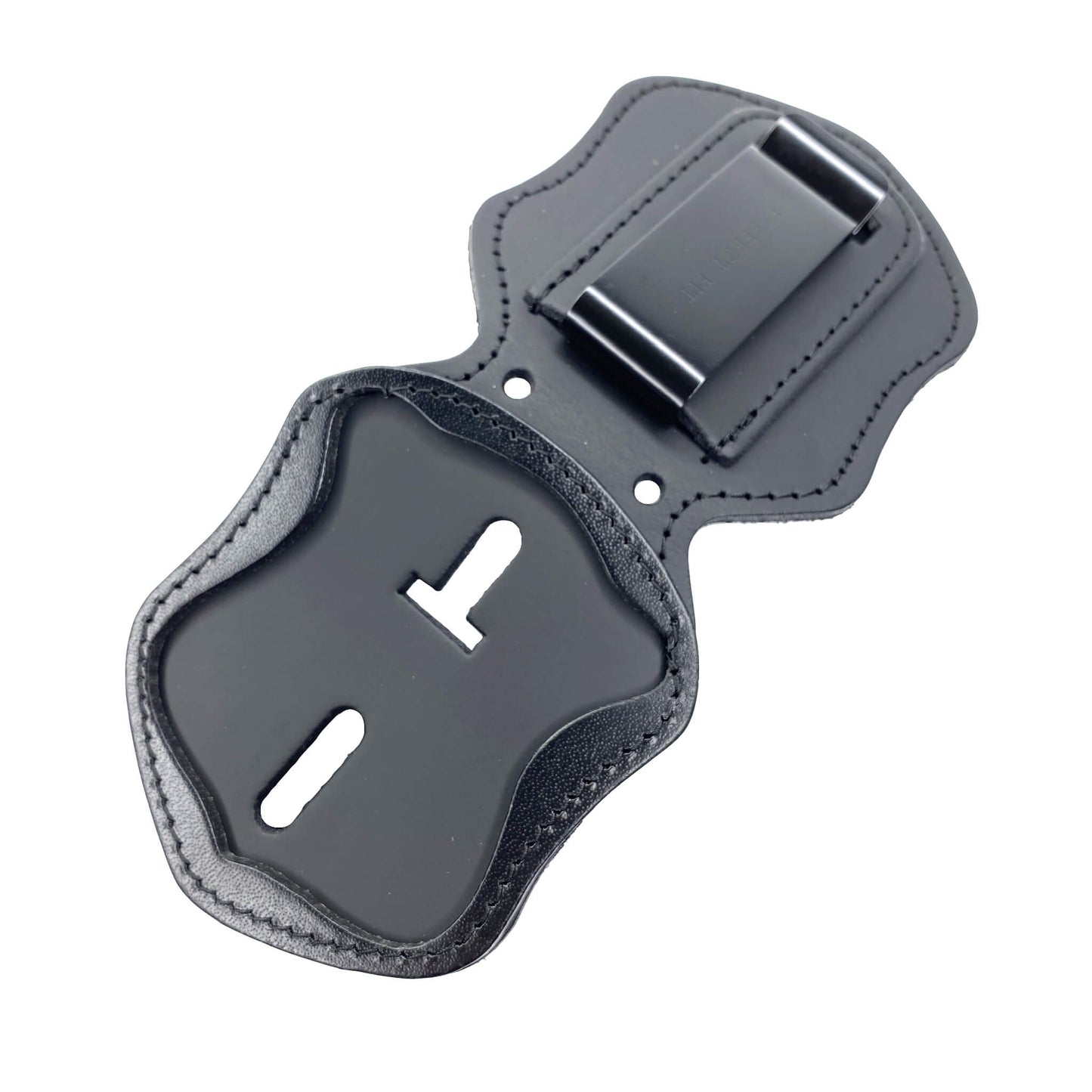 Boston Police Badge Belt Holder & Neck Chain-Perfect Fit-911 Duty Gear USA
