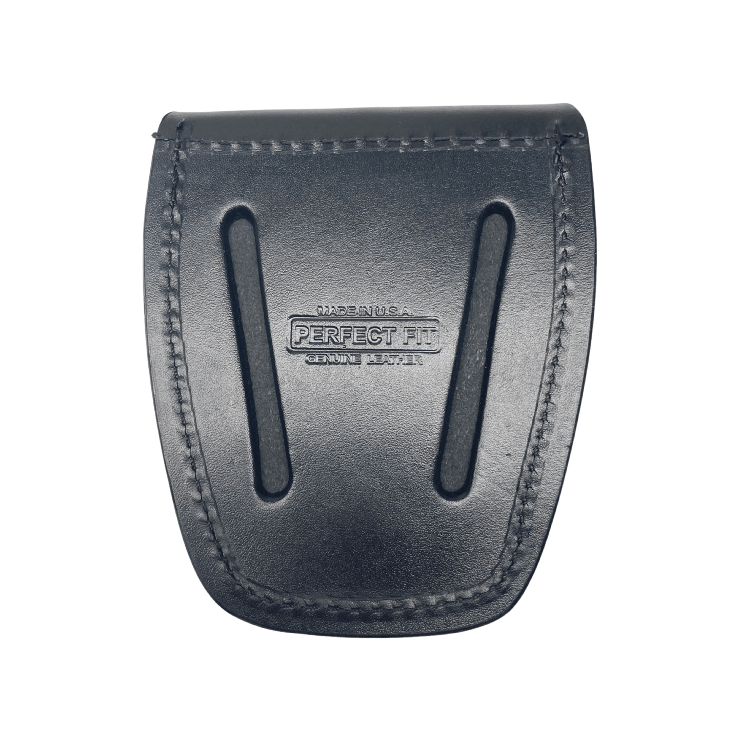 ASP Closed Top Basketweave Leather Handcuff Case-Perfect Fit-911 Duty Gear USA