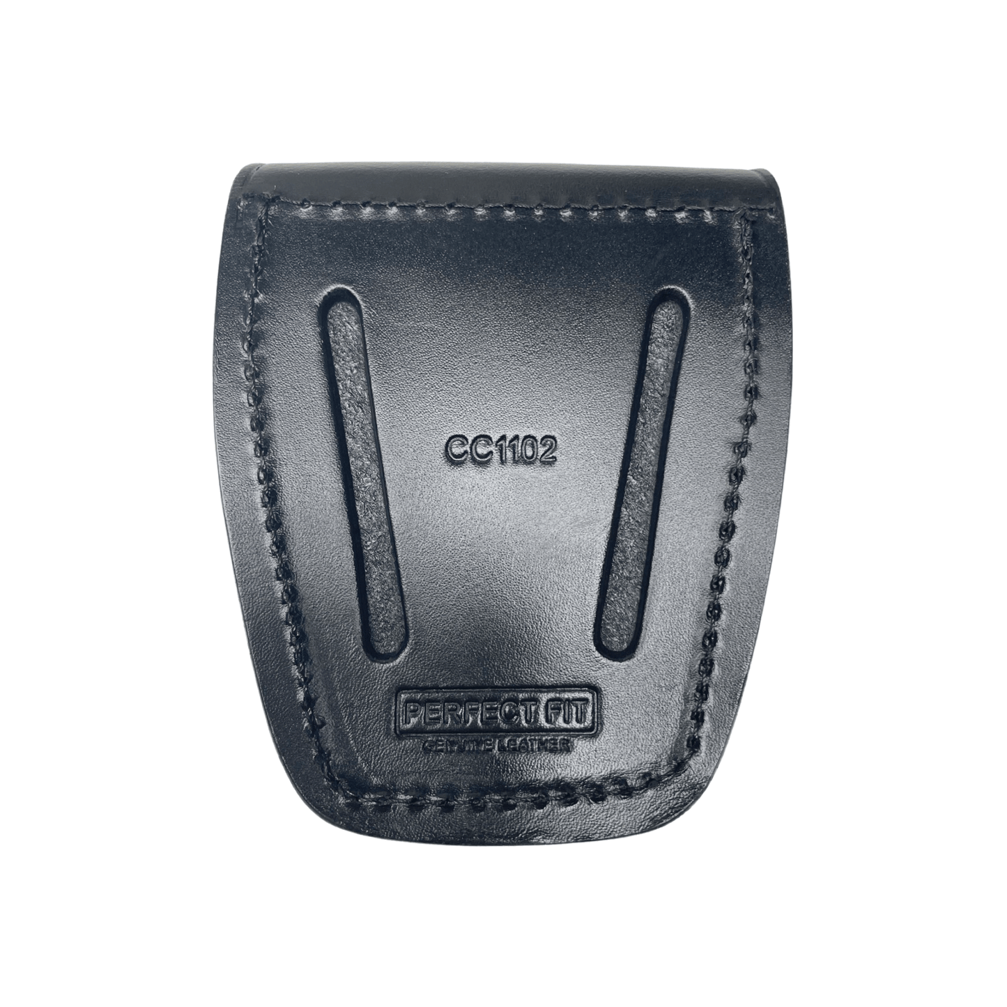 ASP Closed Top Smooth Leather Handcuff Case-Perfect Fit-911 Duty Gear USA