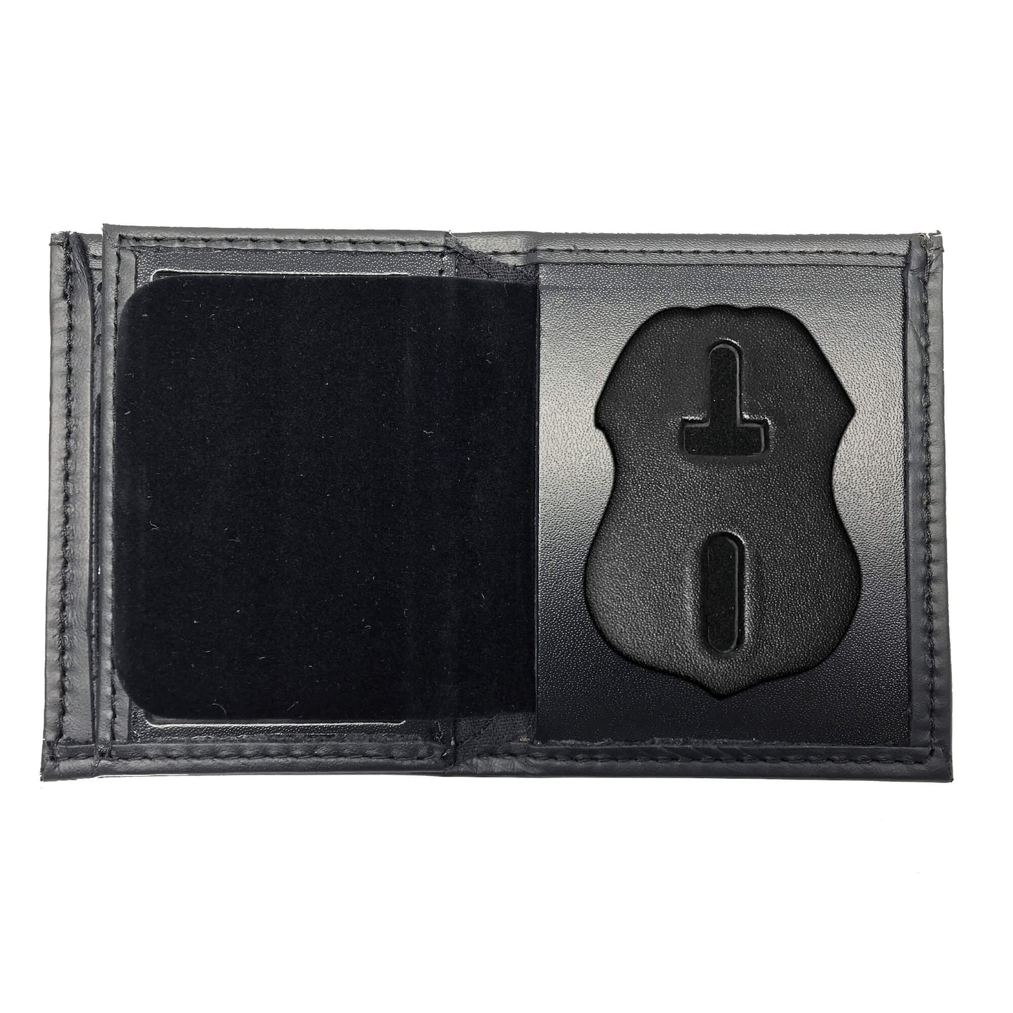 U.S. Department of Homeland Security - DHS (3in) Bifold Hidden Badge Wallet-Perfect Fit-911 Duty Gear USA