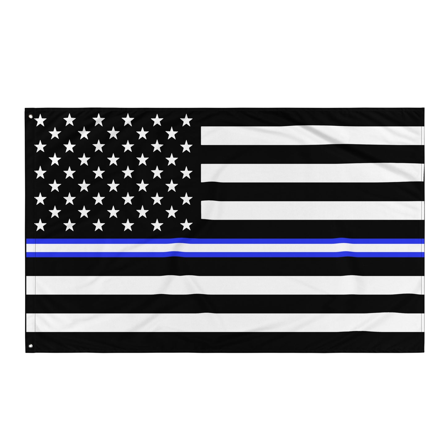 USA Thin Blue & White EMS Wall Flag-911 Duty Gear USA-911 Duty Gear USA