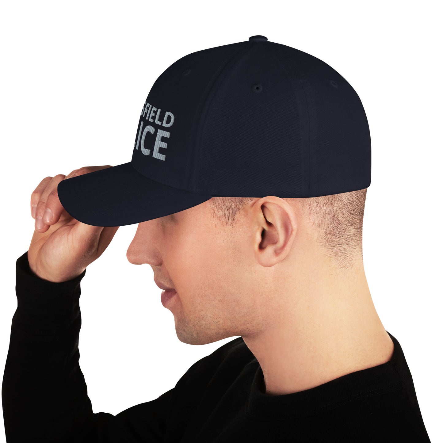 Custom Text and Color Police Duty Flexfit Hat-911 Duty Gear USA-911 Duty Gear USA