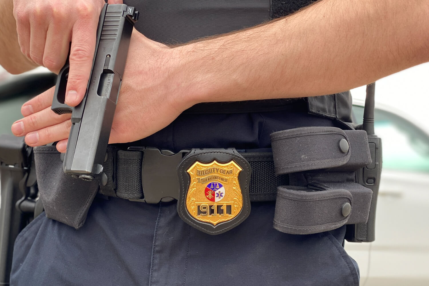 Custom Badge & ID Case – 911 Duty Gear USA