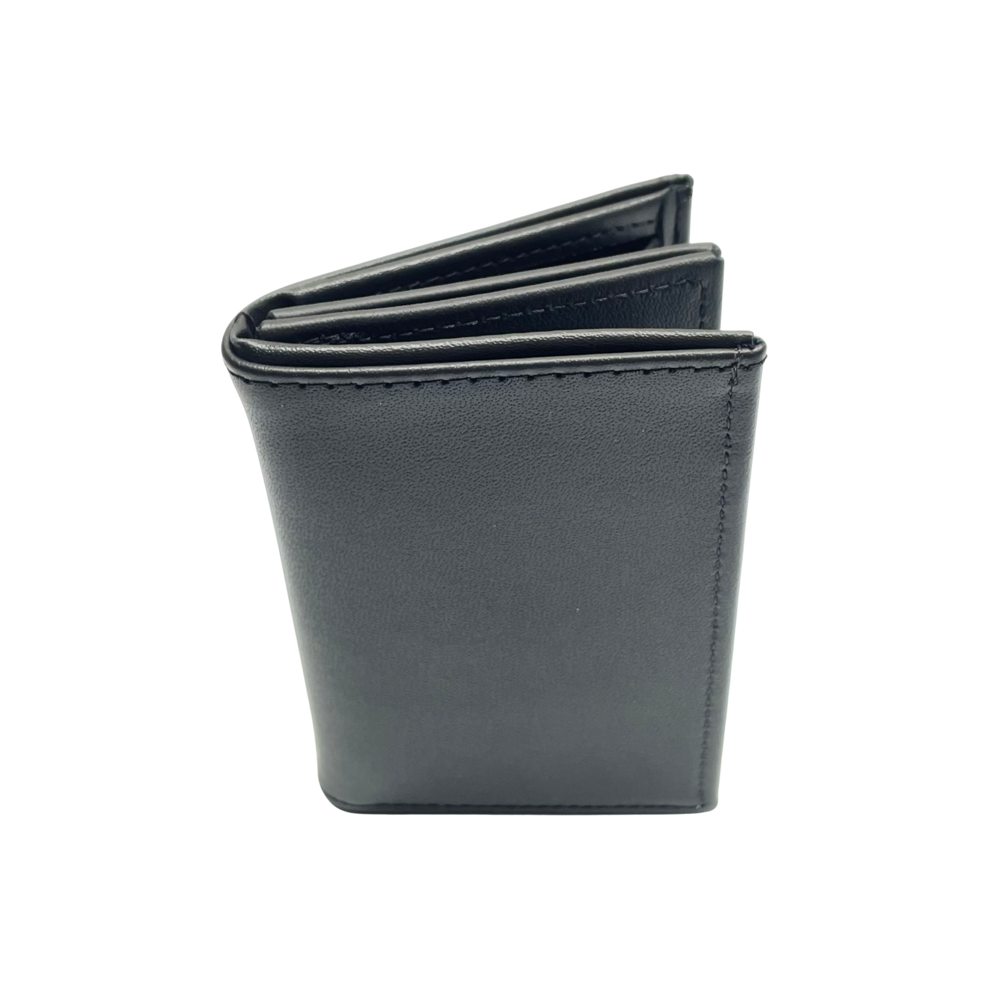 HSI | U.S. Homeland Security Investigations Horizontal Bifold Double ID Credential & Hidden (3in) Badge Wallet