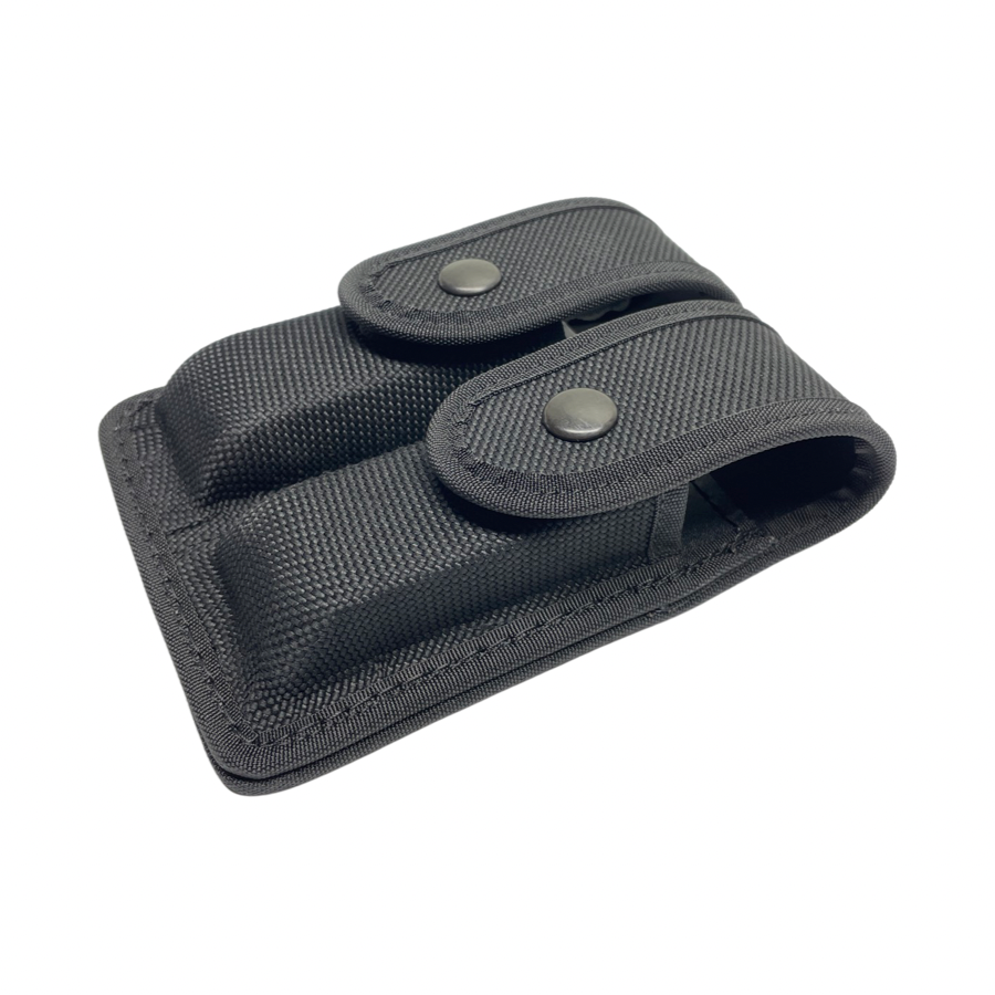 Large Closed Top Nylon Magazine Pouch - Universal Double Stacked Mags-Perfect Fit-911 Duty Gear USA