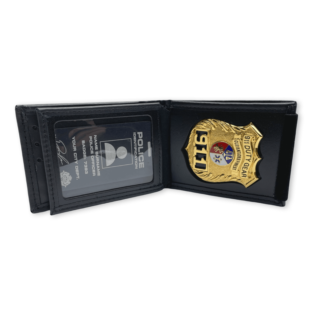 U.S. Customs and Border Protection (CBP) Horizontal Bifold Hidden Badge Wallet-Perfect Fit-911 Duty Gear USA