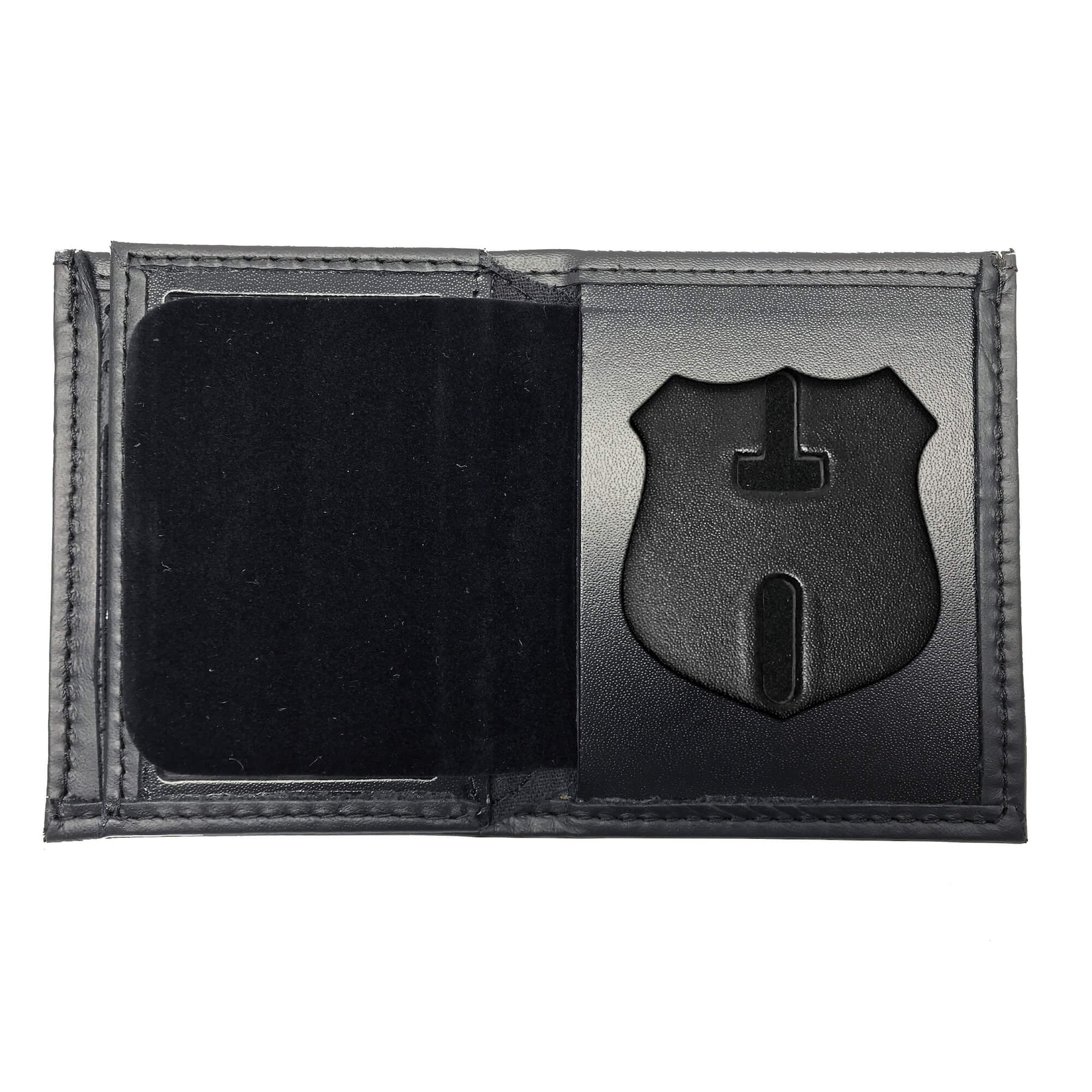 New York Police Department (NYPD) Officer Bifold Hidden Badge Wallet-Perfect Fit-911 Duty Gear USA