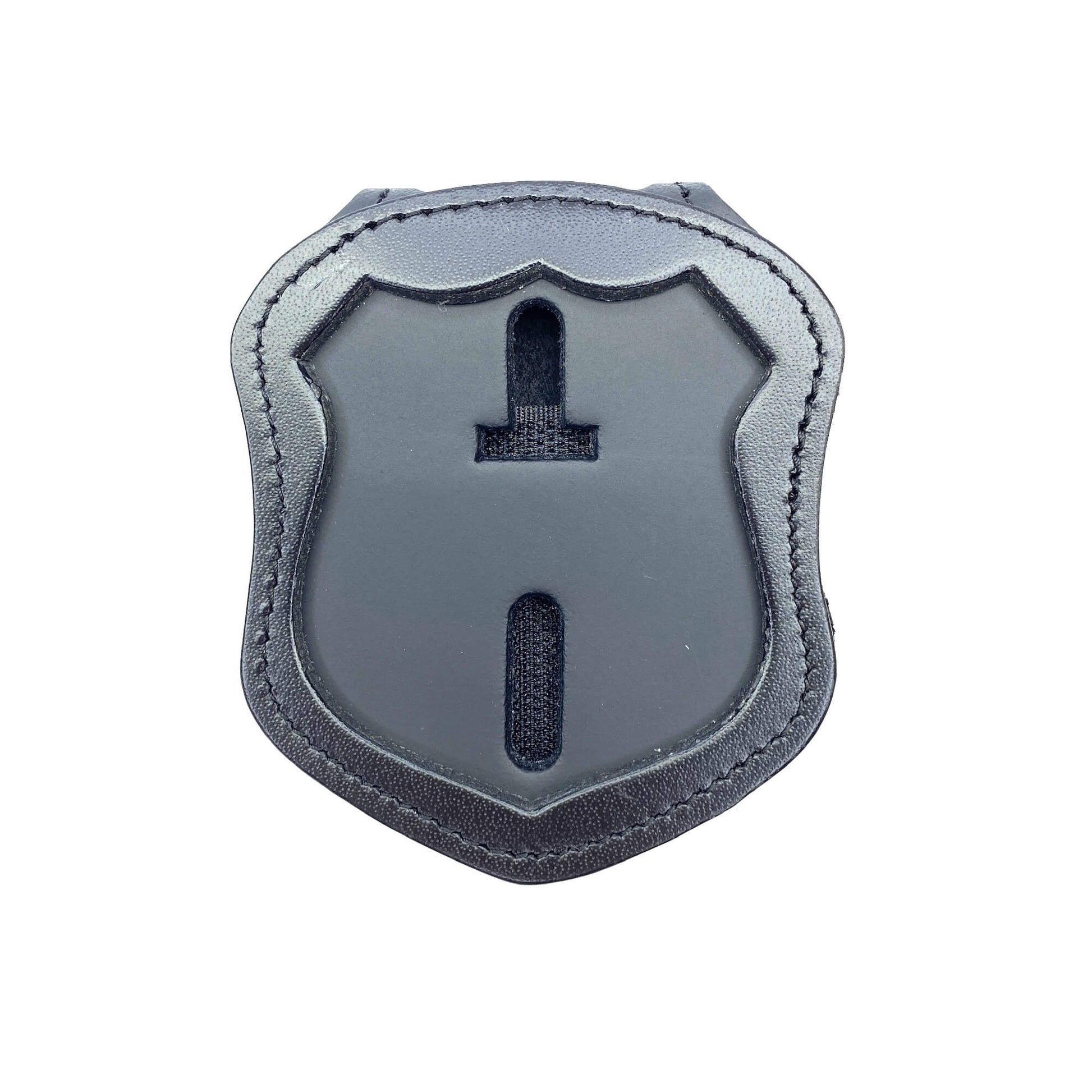 Custom Officer Metal Police Badge with Genuine Leather Wallet