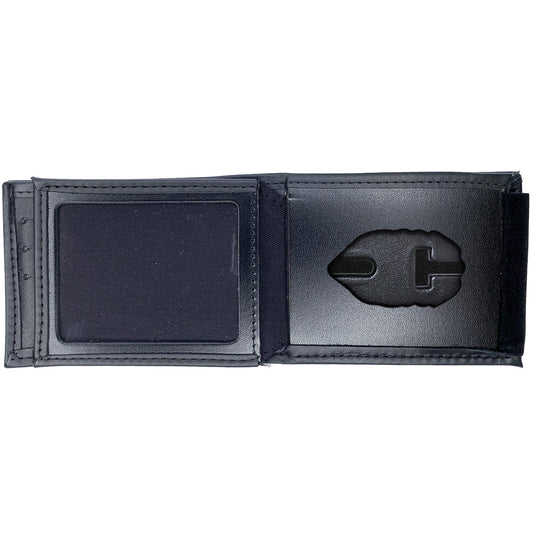 Florida Department of Corrections (DOC) Horizontal Bifold Hidden SMALL Badge Wallet-Perfect Fit-911 Duty Gear USA