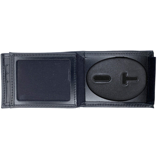 Los Angeles Police Department - LAPD Horizontal Bifold Hidden Badge Wallet-Perfect Fit-911 Duty Gear USA