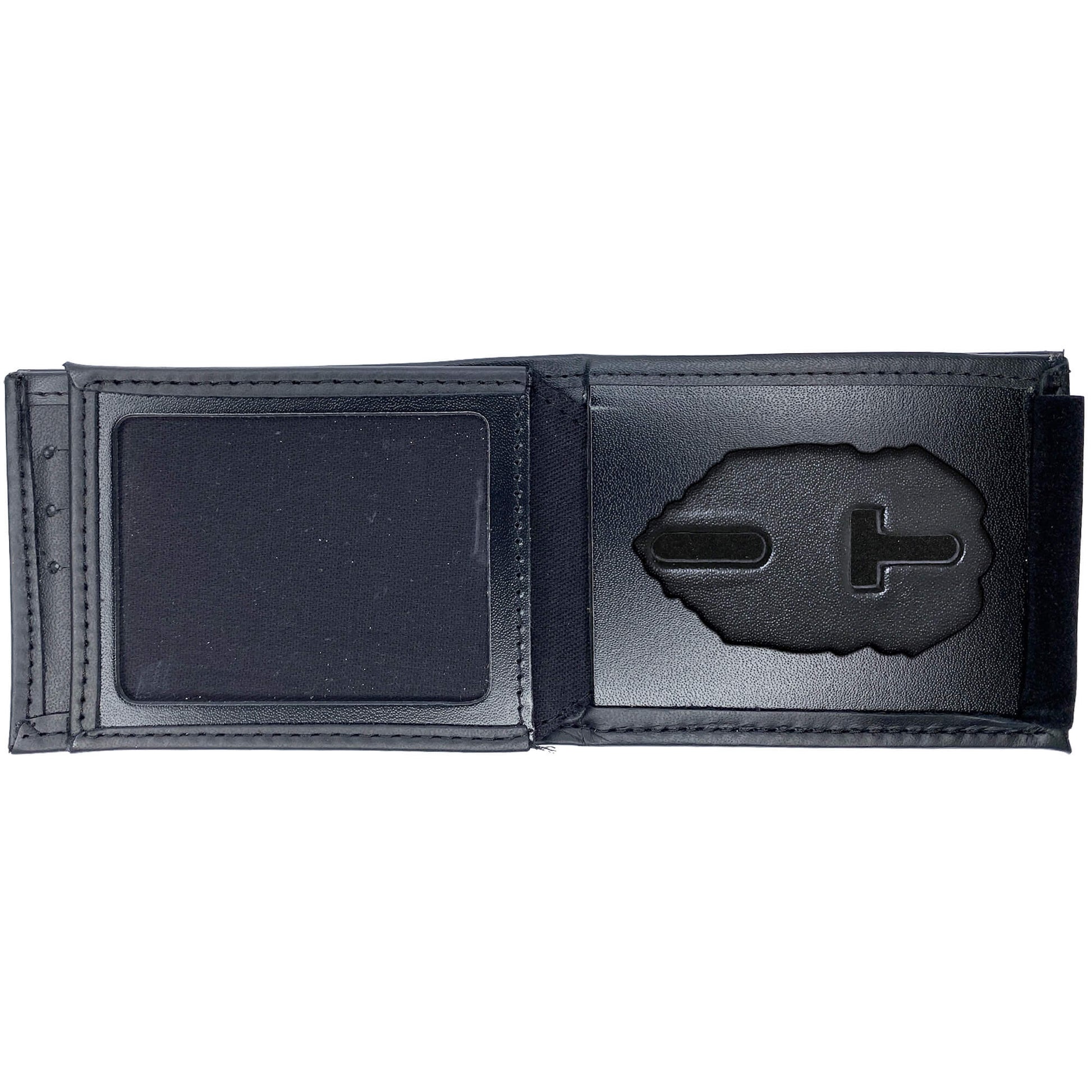 Connecticut Department of Correction (DOC) Horizontal Bifold Hidden Badge Wallet-Perfect Fit-911 Duty Gear USA