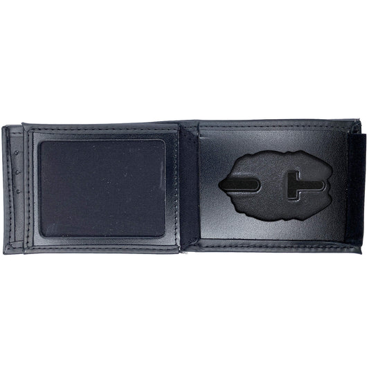Miami Police Horizontal Bifold Hidden Badge Wallet-Perfect Fit-911 Duty Gear USA