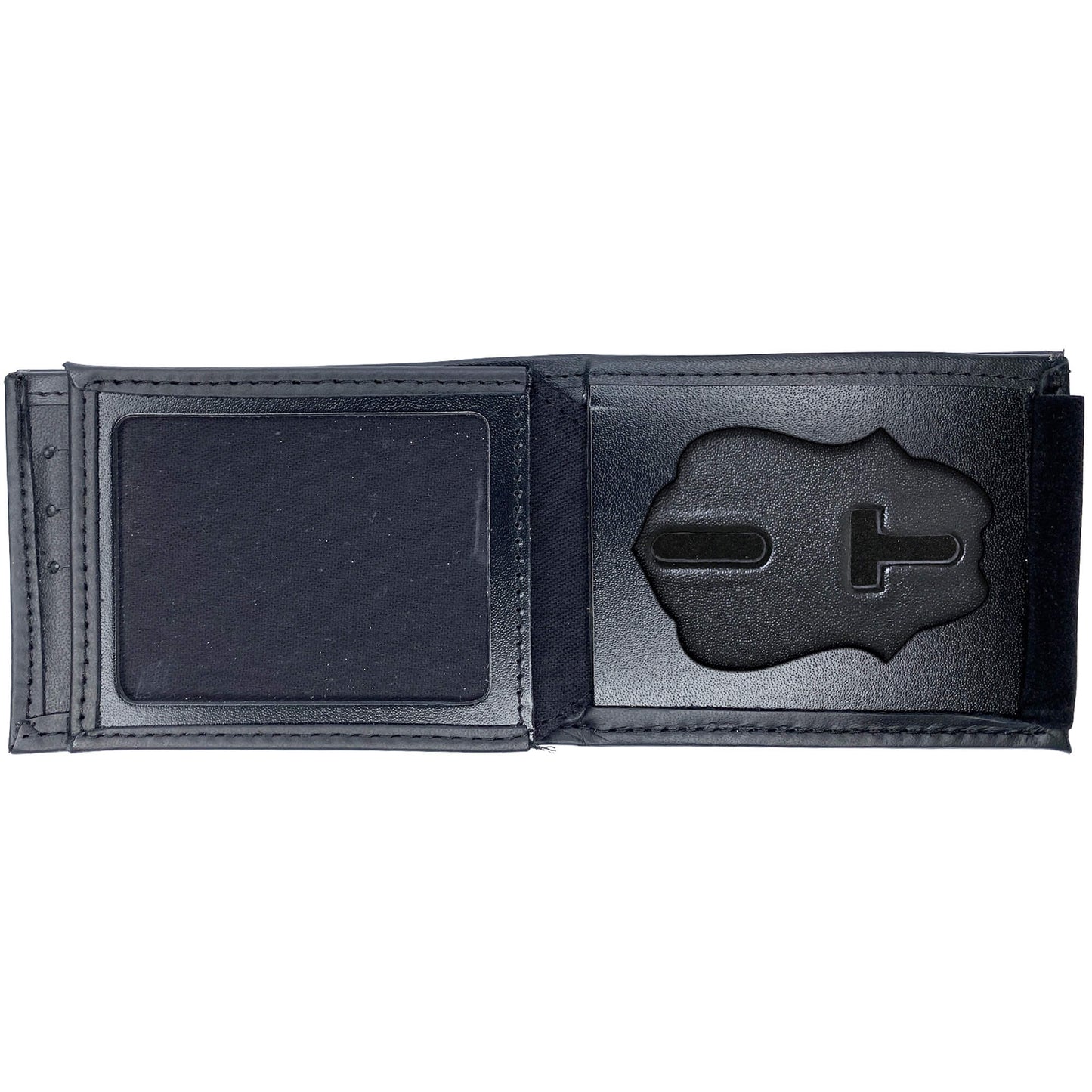 Federal Reserve Police Horizontal Bifold Hidden Badge Wallet-Perfect Fit-911 Duty Gear USA