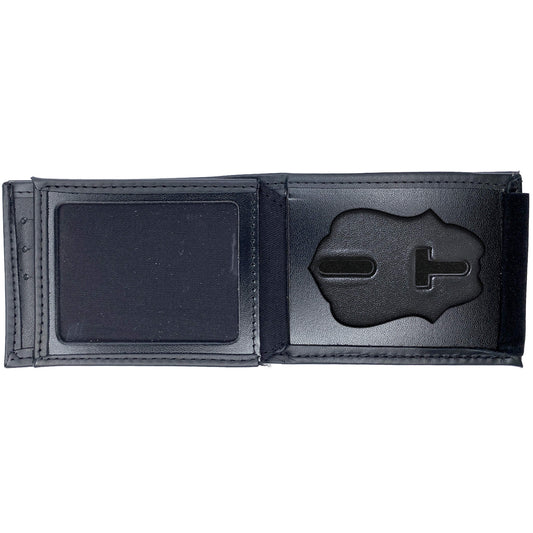 Federal Reserve Police Horizontal Bifold Hidden Badge Wallet-Perfect Fit-911 Duty Gear USA