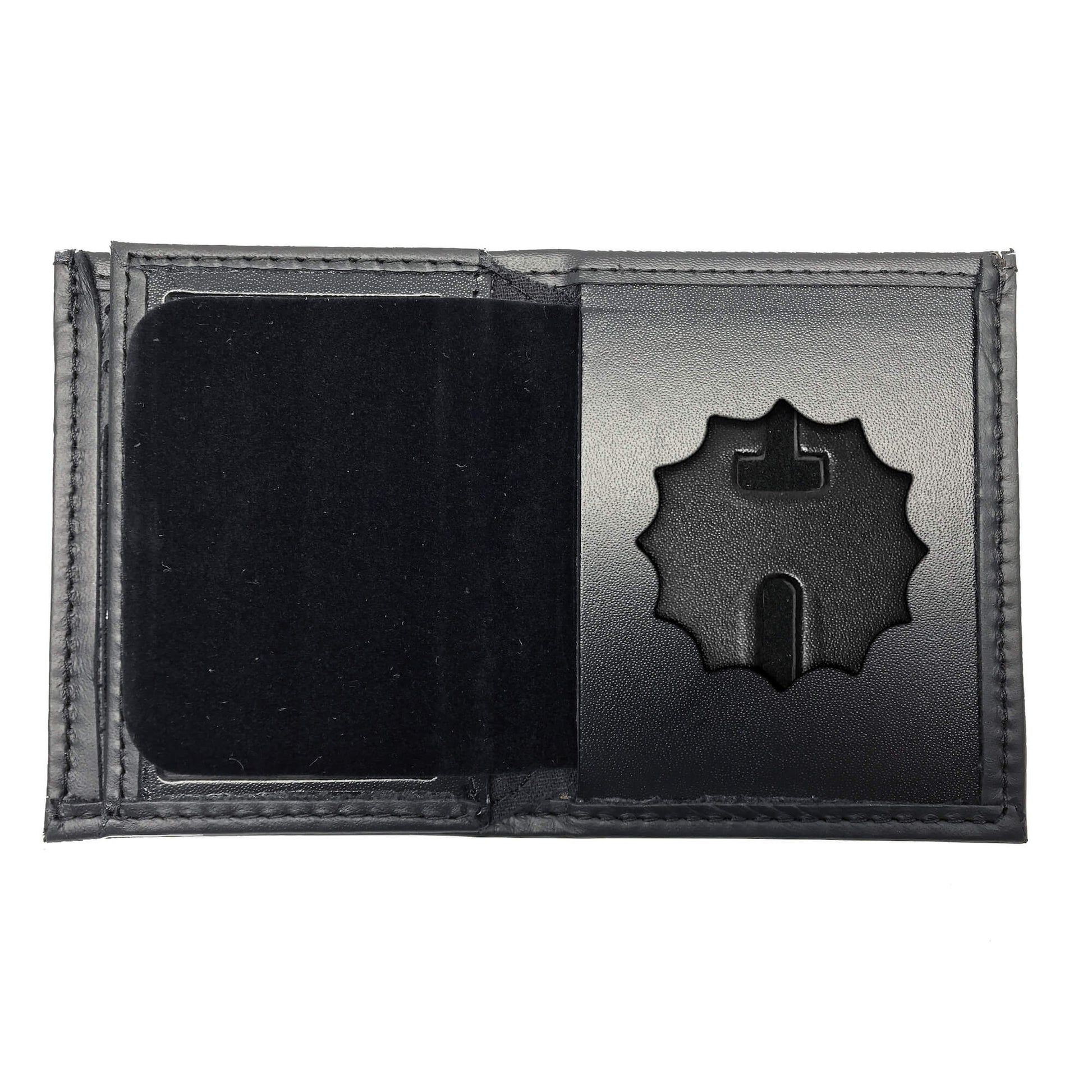 New York State Department of Correction (DOC) Bifold Hidden Badge Wallet-Perfect Fit-911 Duty Gear USA