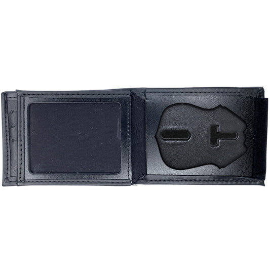 Albany Police Sergeant Horizontal Bifold Hidden Badge Wallet-Perfect Fit-911 Duty Gear USA